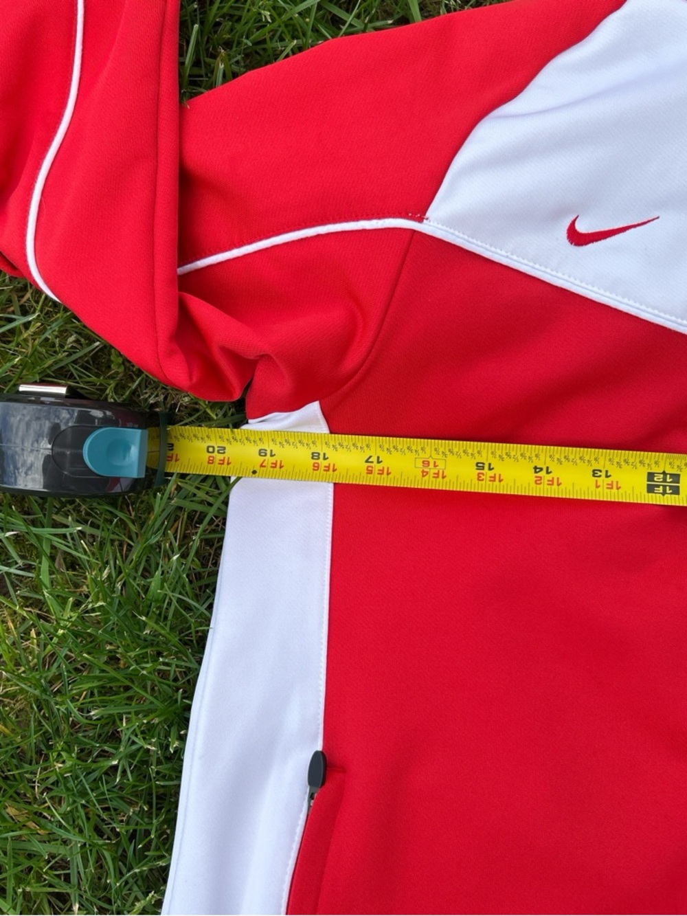 vintage Nike "The Athletic Dept" track jacket Size L Read DISCRIMINATION!! - Picture 4 of 7